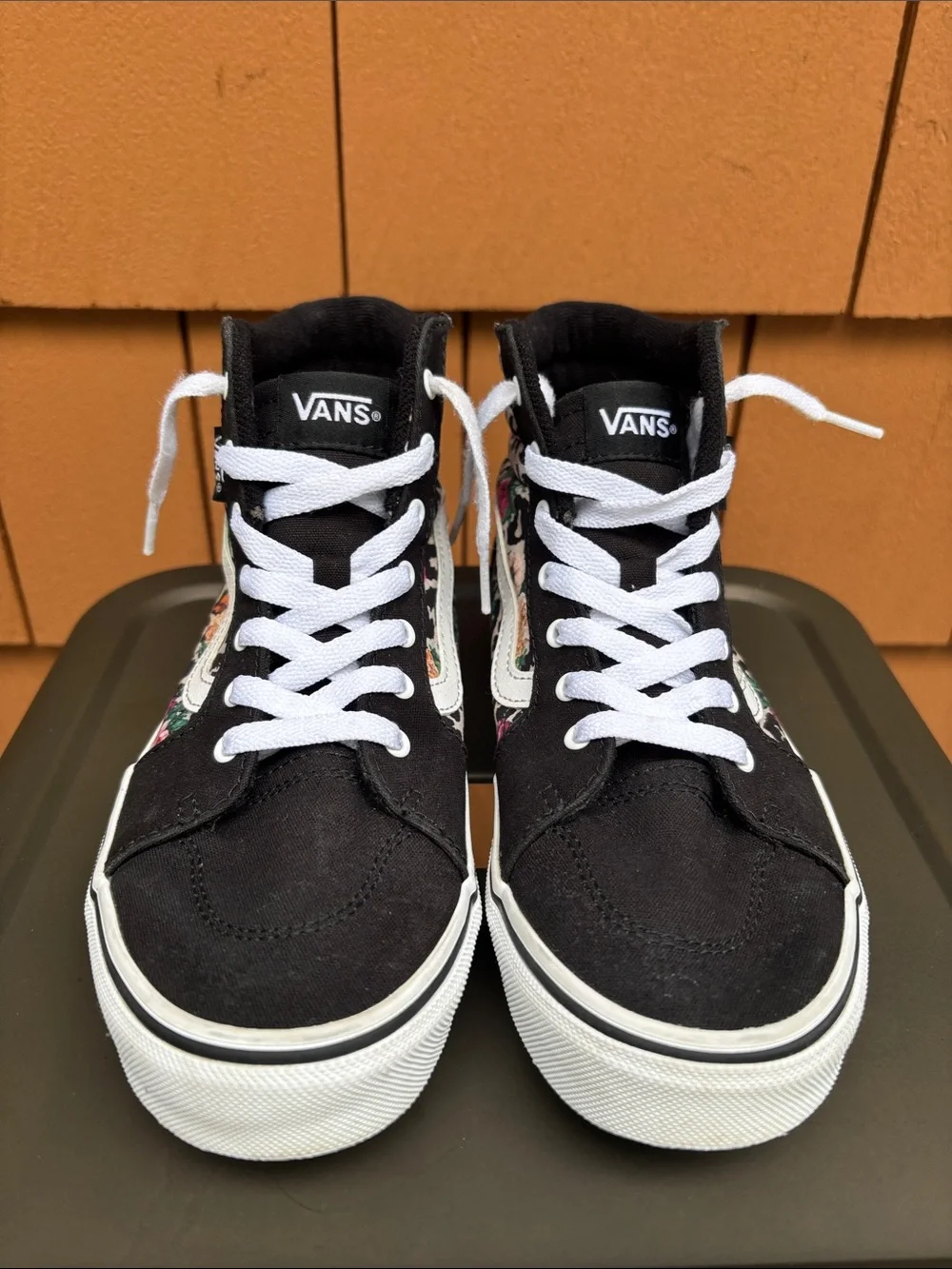 Vans floral leopard